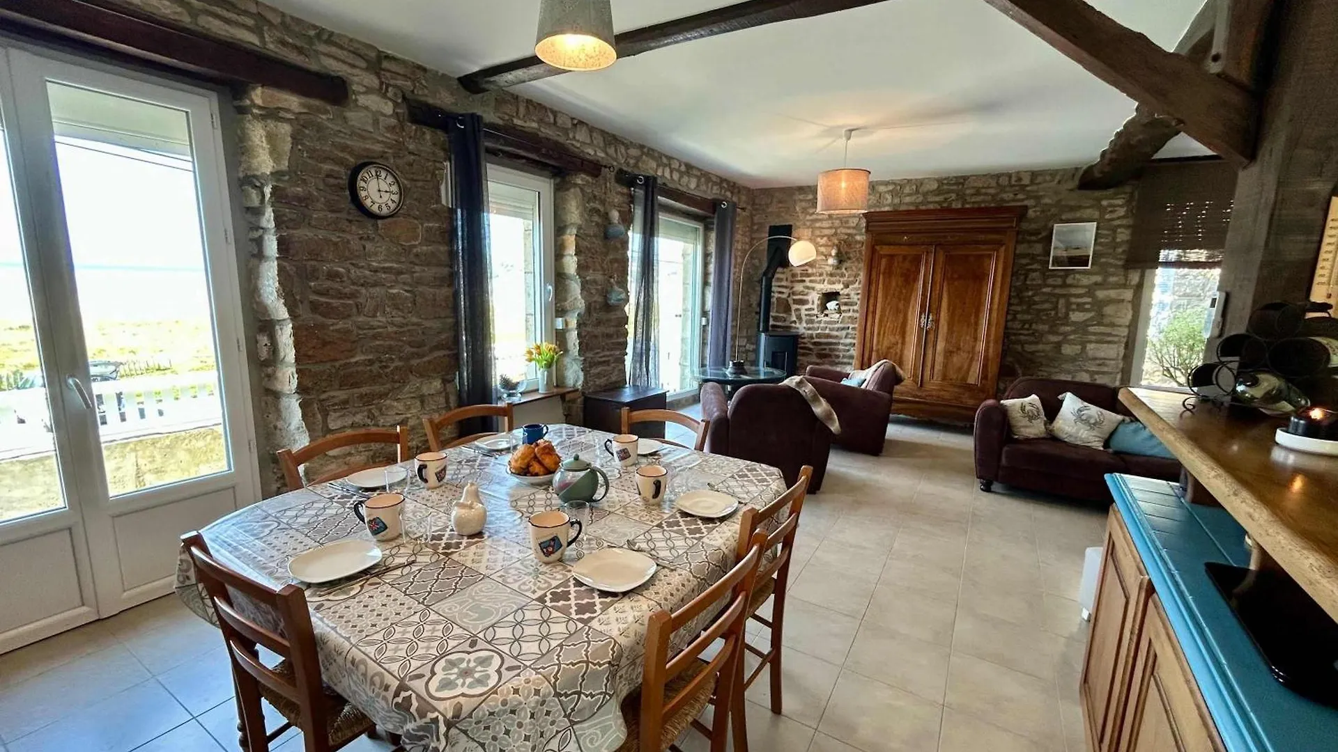 Nyaraló Charming Seaside Family Home - Sleeps 8 Saint-Michel-en-Grève
